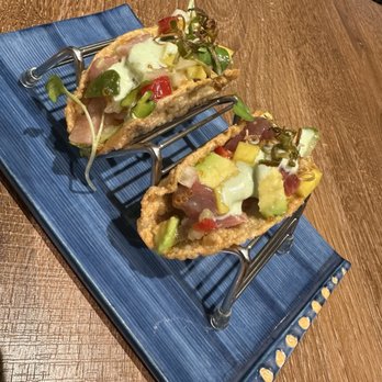 Akira Sushi - Crispy tuna taco View 1of2 - Japanese Near Me - Citrus Heights, California Akira Sushi - Crispy tuna taco View 1of2 - Japanese Near Me - Citrus Heights, California
