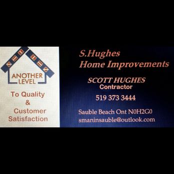 S Hughes Home Improvements - Owned and operated out of SAUBLE beach Ontario - Carpenters Near Me S Hughes Home Improvements - Owned and operated out of SAUBLE beach Ontario - Carpenters Near Me