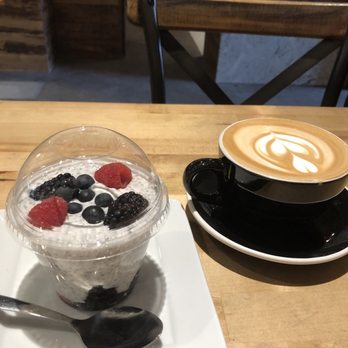 Quixotic Coffee - Chia parfait and latte - Coffee & Tea Near Me - Saint Paul, Minnesota Quixotic Coffee - Chia parfait and latte - Coffee & Tea Near Me - Saint Paul, Minnesota
