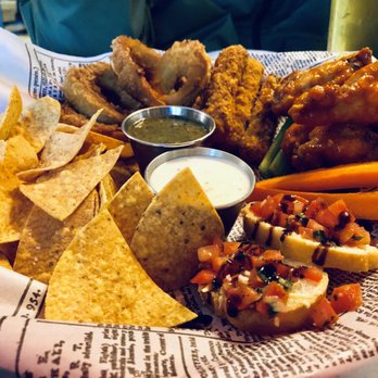 Fireside Tavern - Sampler Platter - Bars Near Me - Costa Mesa, California