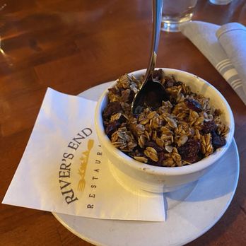 River's End Restaurant - Burbon maple bread pudding - Bars Near Me - Bryson City, North Carolina