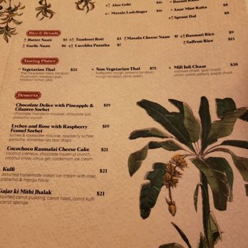 Adrak - Menu - Indian Near Me - Toronto, Ontario
