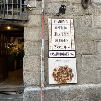El Mesón del Champiñón - Entrance/front - Spanish Near Me - Madrid, M El Mesón del Champiñón - Entrance/front - Spanish Near Me - Madrid, M
