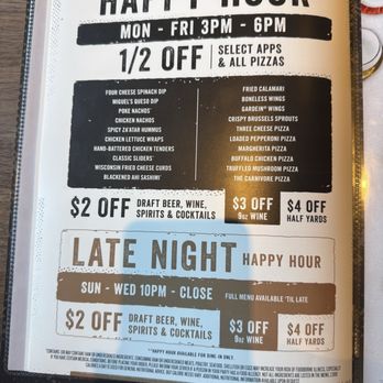 Yard House - Happy hour!! - New American Near Me - Santa Clarita, California Yard House - Happy hour!! - New American Near Me - Santa Clarita, California