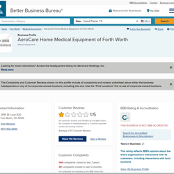Aerocare - Worst medical equipment supplier I have ever dealt with. I am trying to pay a bill and no local support reps, only 8-5 call center.