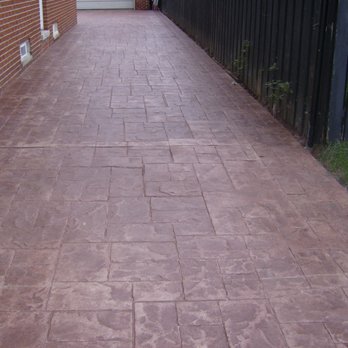 Oscar's Cement - Ashlar slate stamped driveway - Masonry/Concrete Near Me - Wyandotte, Michigan Oscar's Cement - Ashlar slate stamped driveway - Masonry/Concrete Near Me - Wyandotte, Michigan