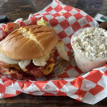 Decks and Docks - Bbq bacon burger! - American Near Me - Leesburg, Alabama
