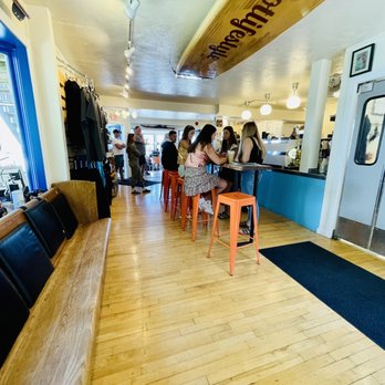 Blue Horse Beach Cafe - people sitting at the counter - Sandwiches Near Me - Fish Creek, Wisconsin Blue Horse Beach Cafe - people sitting at the counter - Sandwiches Near Me - Fish Creek, Wisconsin