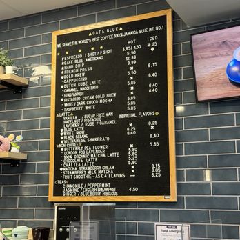 Cafe Blue - Menu as of Dec 2024 - Cafes Near Me - Buford, Georgia