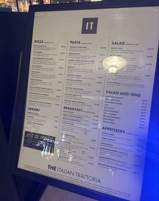 Menu photo 4 IT Italian Trattoria Miami Beach, FL Menu photo 4 IT Italian Trattoria Miami Beach, FL