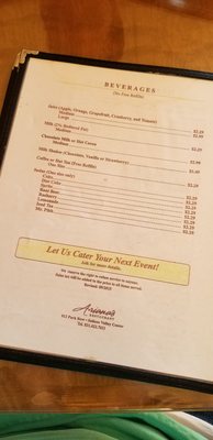 Menu photo 3 Ariana's Restaurant Salinas, CA Menu photo 3 Ariana's Restaurant Salinas, CA