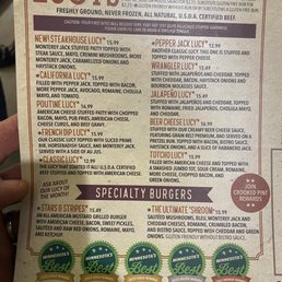 Lucy Menu Lucy Menu