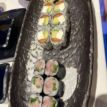 Sumo - Yellowtail Jalapeño roll and Philly roll - Sushi Bars Near Me - Longmont, Colorado