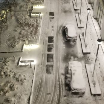 Continuum - One Snowy Day Front of Building - Apartments Near Me - White Plains, New York