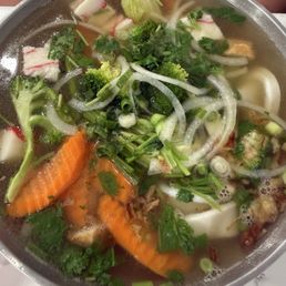 #45. Seafood Noodle(Shrimp, Fish Cake, Squid Crab Claw) #45. Seafood Noodle(Shrimp, Fish Cake, Squid Crab Claw)
