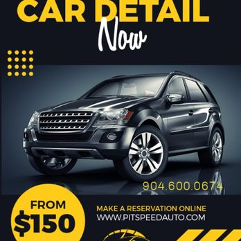 Pit Speed Auto Detailing - Full interior and exterior - Auto Detailing Near Me - Jacksonville, Florida Pit Speed Auto Detailing - Full interior and exterior - Auto Detailing Near Me - Jacksonville, Florida