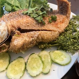 32. Fish with Tamarind Sauce Dish 32. Fish with Tamarind Sauce Dish