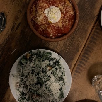Razza - Kale Cesar (again) & Meatballs with Ricotta - Pizza Near Me - Jersey City, New Jersey Razza - Kale Cesar (again) & Meatballs with Ricotta - Pizza Near Me - Jersey City, New Jersey