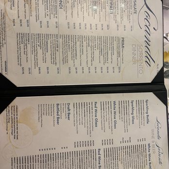 Locanda Sorrento - Menu - Italian Near Me - Campbell, California
