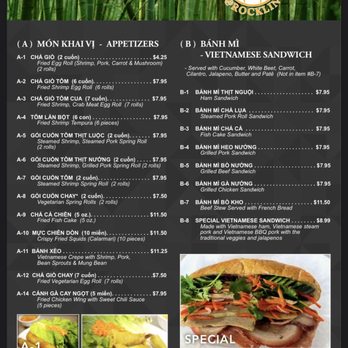 Pho Saigon - Menu as of 3/17/22 - Vietnamese Near Me - Rocklin, California Pho Saigon - Menu as of 3/17/22 - Vietnamese Near Me - Rocklin, California