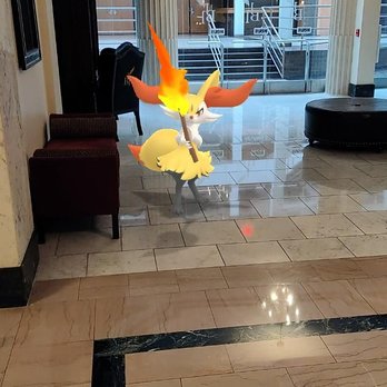 Hotel Blackhawk, Autograph Collection - This is another pokemon in front of the sky walk entrance - Hotels Near Me - Davenport, Iowa Hotel Blackhawk, Autograph Collection - This is another pokemon in front of the sky walk entrance - Hotels Near Me - Davenport, Iowa