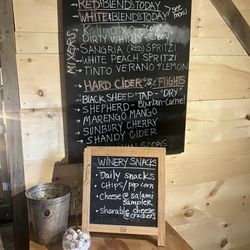 Vineyard At Porter Central - Lots of snacks to accompany your beverage selection