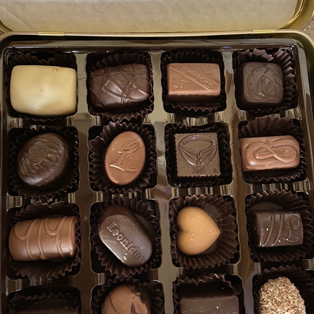 a box of chocolates a box of chocolates
