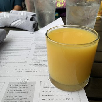 150 Sunset - Orange Juice - Breakfast & Brunch Near Me - El Paso, Texas