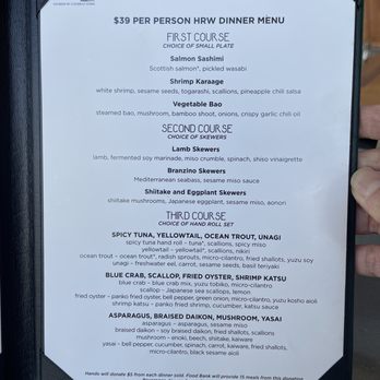 Hando - Menu - Sushi Bars Near Me - Houston, Texas