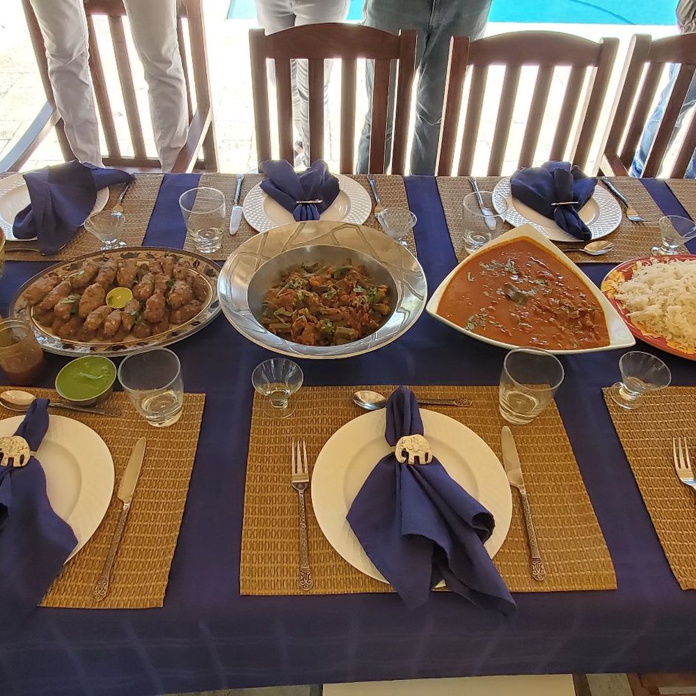 Ayesha's Kitchen - This is it - Lamb Rogan Josh and Lamb Kabob and delicious side items - Cooking Schools Near Me - Miami, Florida Ayesha's Kitchen - This is it - Lamb Rogan Josh and Lamb Kabob and delicious side items - Cooking Schools Near Me - Miami, Florida