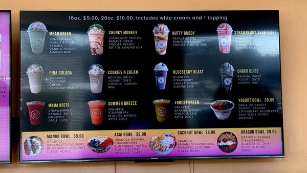 Menu photo 5 Juice Bar Cafe Midlothian, VA