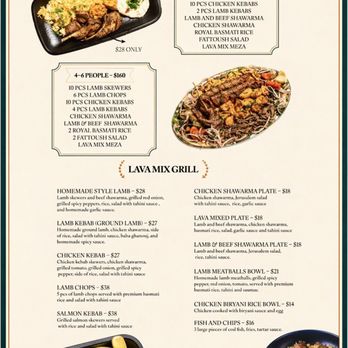 Lava Diner - Their Mediterranean Menu (6/2026); available AFTER 2pm - Diners Near Me - North New Hyde Park, New York Lava Diner - Their Mediterranean Menu (6/2026); available AFTER 2pm - Diners Near Me - North New Hyde Park, New York