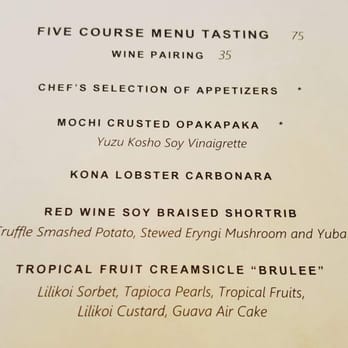 MW Restaurant - This is the tasting menu. Recommended if u want a little of everything yummy - New American Near Me - Honolulu, Hawaii MW Restaurant - This is the tasting menu. Recommended if u want a little of everything yummy - New American Near Me - Honolulu, Hawaii