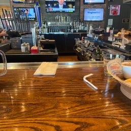 Bar area where you normally get food quicker but not at chill's in Lancaster Texas racist they hate white people