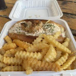 Lobster and crab roll - just okay