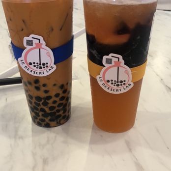 Le Dessert Lab - thai tea and jasmine grapefruit - Desserts Near Me - Richmond, California Le Dessert Lab - thai tea and jasmine grapefruit - Desserts Near Me - Richmond, California