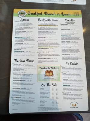 Menu photo 1 Le Peep Westminster, CO