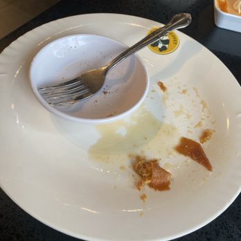 Golden Panda Buffet - My plate after I ate my second round of dessert - Buffets Near Me - Baldwin Park, California