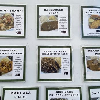 Plate Lunch Marketplace - Pictures always helpful - Food Trucks Near Me - Kahului, Hawaii Plate Lunch Marketplace - Pictures always helpful - Food Trucks Near Me - Kahului, Hawaii