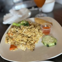 Thai Thani Celebration - Curry Fried Rice lunch special