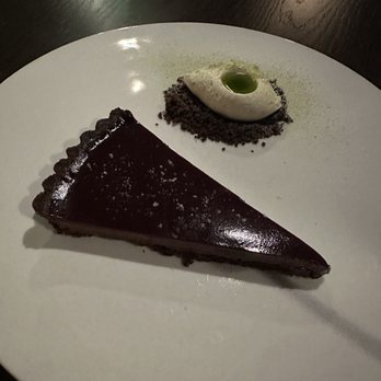 Café Laurel - Chocolate tart - French Near Me - Miami, Florida
