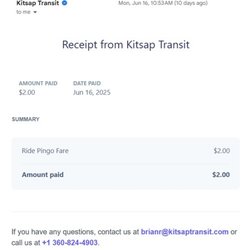Kitsap Transit - BI Ride experience #1 (morning): Good job! Transported me efficiently. No hiccup. For only $2!