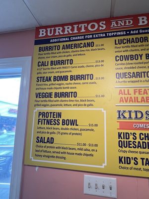 Menu photo 6 Luchador Tacos Windham, ME