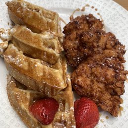 Chicken and waffles Chicken and waffles