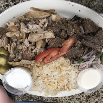 Beirut Restaurant - Mixed Meat Shawarma Entree. - Middle Eastern Near Me - Romulus, Michigan