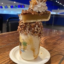 The Crazy Mason - Pecan Pie. Husband and I shared one. $15