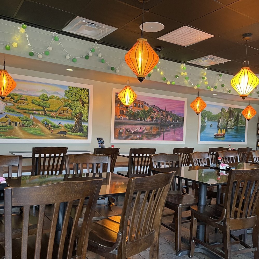 Vietnam Coast - tables and chairs in a restaurant - Vietnamese Near Me - Houston, Texas