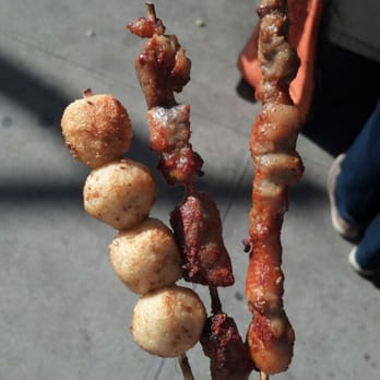 BBQ Cart - skewered meat on a stick - Food Trucks Near Me - New York, New York BBQ Cart - skewered meat on a stick - Food Trucks Near Me - New York, New York