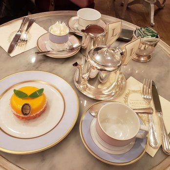 Ladurée - Hot chocolate, evidence and melange special laduree! - Tea Rooms Near Me - Vancouver, British Columbia