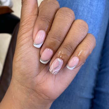 Creative Touch Nail Salon - Bridal shower gel manicure design - Nail Salons Near Me - Los Angeles, California Creative Touch Nail Salon - Bridal shower gel manicure design - Nail Salons Near Me - Los Angeles, California